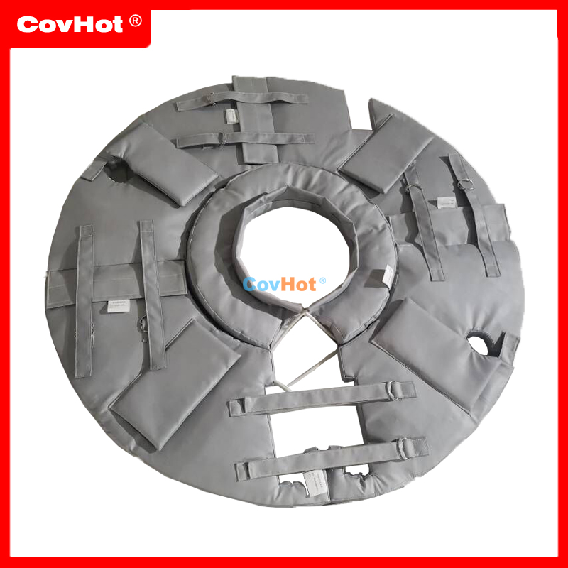 輪胎廠硫化機柔性可拆卸保溫套，防火，節能，提高經濟效益